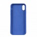 Чехол Silicone Case Full Cover iPhone XS Max Copy Royal Blue (3)