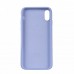 Чехол Silicone Case Full Cover iPhone XS Max Copy Lilac (5)