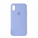 Чехол Silicone Case Full Cover iPhone XS Max Copy Lilac (5)