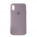 Чехол Silicone Case Full Cover iPhone XS Max Copy Lavender (7)