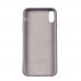 Чехол Silicone Case Full Cover iPhone XS Max Copy Lavender (7)