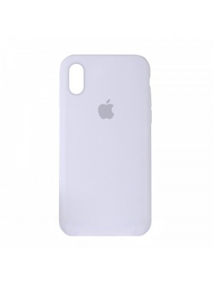 Чехол Silicone Case Full Cover iPhone XS Max Copy White (9)