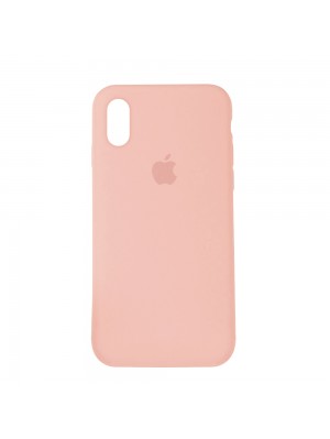 Чехол Silicone Case Full Cover iPhone XS Max Copy Pink (12)