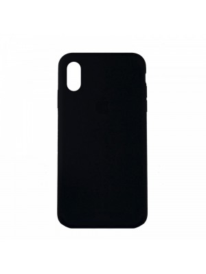 Чехол Silicone Case Full Cover iPhone XS Max Copy Black (18)