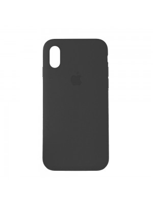 Чехол Silicone Case Full Cover iPhone XS Max Copy Coffee (22)