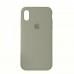 Чехол Silicone Case Full Cover iPhone XS Max Copy Pebble (23)