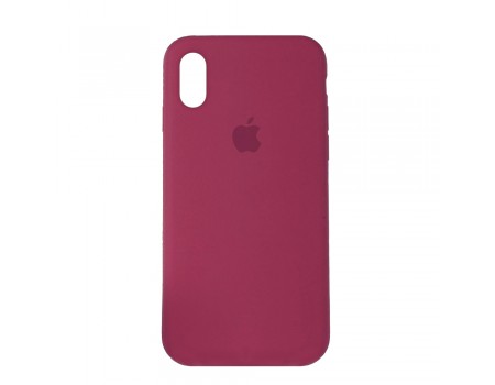 Чехол Silicone Case Full Cover iPhone XS Max Copy Camelia (25)