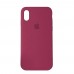 Чехол Silicone Case Full Cover iPhone XS Max Copy Camelia (25)