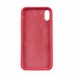 Чехол Silicone Case Full Cover iPhone XS Max Peach (30)