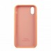 Чехол Silicone Case Full Cover iPhone XS Max Copy Papaya (49)