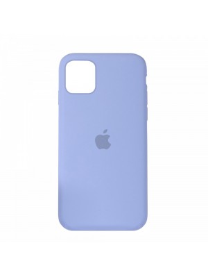 Чехол Silicone Case Full Cover iPhone 11 Copy Lilac (5)