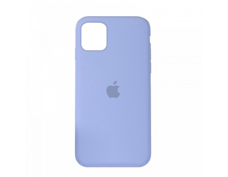 Чехол Silicone Case Full Cover iPhone 11 Copy Lilac (5)