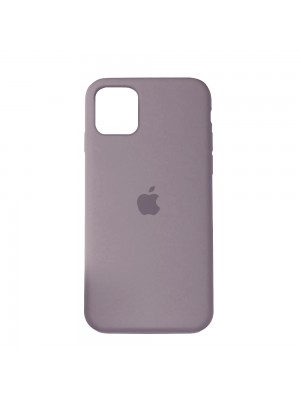 Чехол Silicone Case Full Cover iPhone 11 Copy Lavender (7)