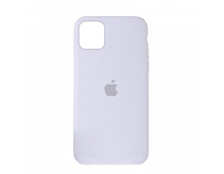 Чехол Silicone Case Full Cover iPhone 11 Copy White (9)