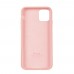 Чехол Silicone Case Full Cover iPhone 11 Copy Pink (12)