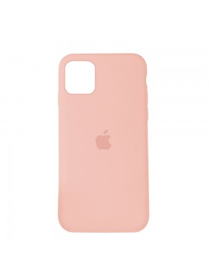 Чехол Silicone Case Full Cover iPhone 11 Copy Pink (12)