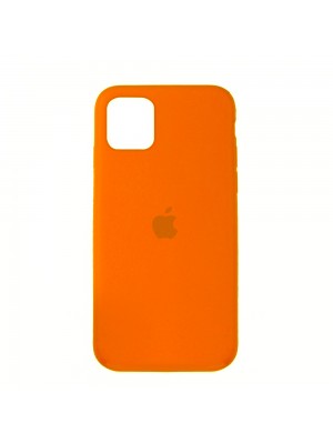 Чехол Silicone Case Full Cover iPhone 11 Copy Orange (13)