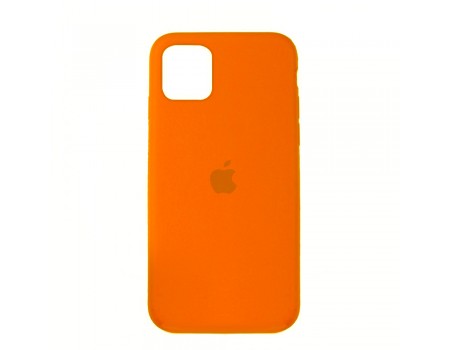 Чехол Silicone Case Full Cover iPhone 11 Copy Orange (13)