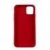 Чехол Silicone Case Full Cover iPhone 11 Copy Red (14)