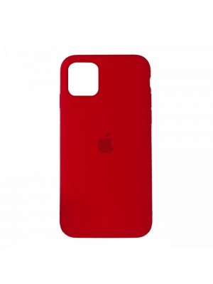 Чехол Silicone Case Full Cover iPhone 11 Copy Red (14)