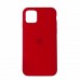 Чехол Silicone Case Full Cover iPhone 11 Copy Red (14)