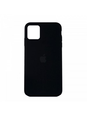 Чехол Silicone Case Full Cover iPhone 11 Copy Black (18)