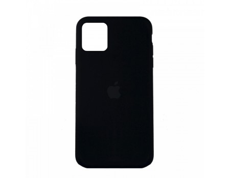 Чехол Silicone Case Full Cover iPhone 11 Copy Black (18)