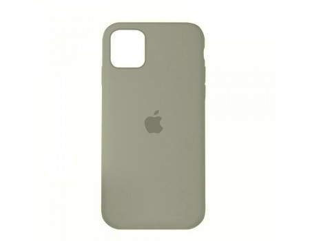 Чехол Silicone Case Full Cover iPhone 11 Copy Pebble (23)