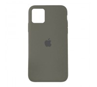 Чехол Silicone Case Full Cover iPhone 11 Copy Dark Olive (35)