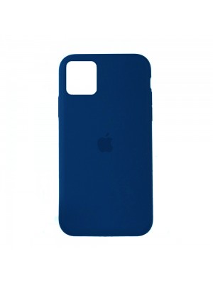 Чехол Silicone Case Full Cover iPhone 11 Copy Cosmos Blue (46)