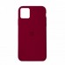 Чехол Silicone Case Full Cover iPhone 11 Copy Rose Red (37)