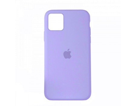 Чехол Silicone Case Full Cover iPhone 11 Copy Elegant Purple (39)