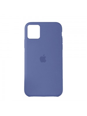 Чехол Silicone Case Full Cover iPhone 11 Copy Lavender Grey (28)