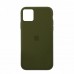 Чехол Silicone Case Full Cover iPhone 11 Copy Atrovirens (54)