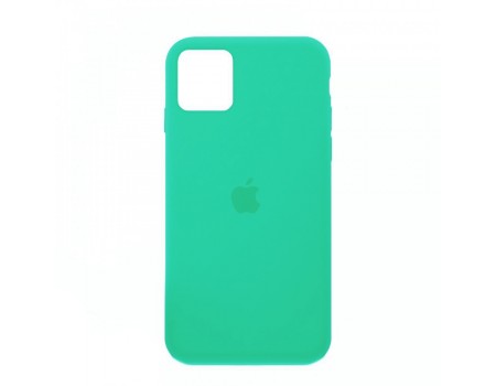 Чехол Silicone Case Full Cover iPhone 11 Copy Spearmint (47)