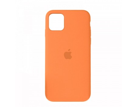 Чехол Silicone Case Full Cover iPhone 11 Pro Copy Apricot (2)