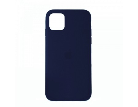 Чехол Silicone Case Full Cover iPhone 11 Pro Copy Dark Blue (8)