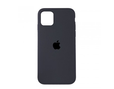 Чехол Silicone Case Full Cover iPhone 11 Pro Copy Dark Grey (15)