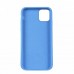 Чехол Silicone Case Full Cover iPhone 11 Pro Copy Blue (16)