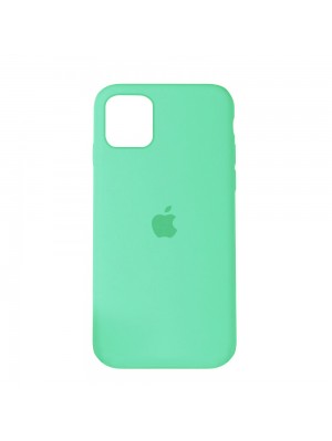 Чехол Silicone Case Full Cover iPhone 11 Pro Copy Turquoise (17)