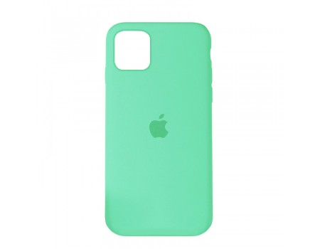 Чехол Silicone Case Full Cover iPhone 11 Pro Copy Turquoise (17)