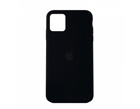 Чехол Silicone Case Full Cover iPhone 11 Pro Copy Black (18)