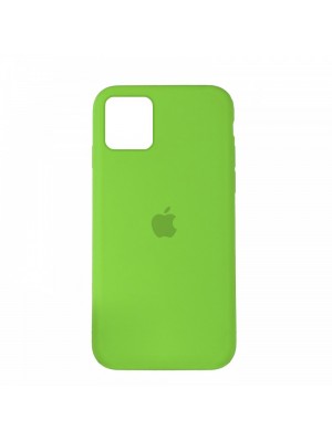 Чехол Silicone Case Full Cover iPhone 11 Pro Copy Green (32)