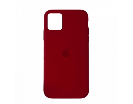 Чехол Silicone Case Full Cover iPhone 11 Pro Copy China Red (31)