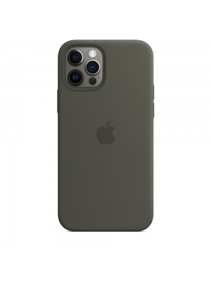 Чехол Silicone Case Full Cover iPhone 11 Pro Copy Dark Olive (35)