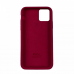 Чехол Silicone Case Full Cover iPhone 11 Pro Copy Rose Red (37)