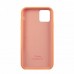 Чехол Silicone Case Full Cover iPhone 11 Pro Copy Papaya (49)