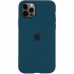 Чехол Silicone Case Full Cover iPhone 11 Pro Max Copy Cosmos Blue (46)