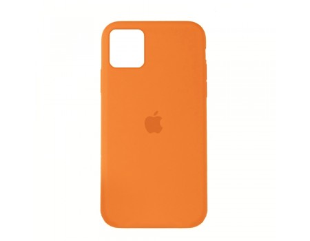 Чехол Silicone Case Full Cover iPhone 11 Pro Max Copy Peach (30)