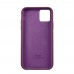 Чехол Silicone Case Full Cover iPhone 11 Pro Max Copy Maroon (42)